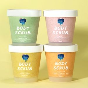 glō of HAYA body scrubs